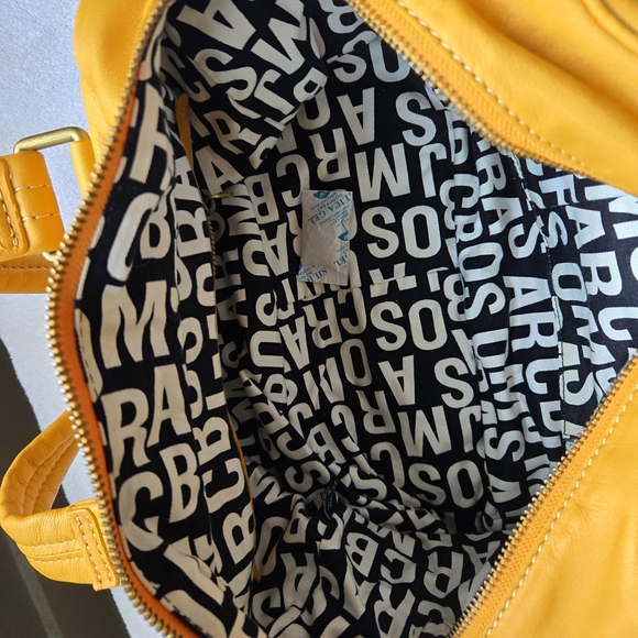 Marc by Marc Jacobs Mustard Leather Satchel - Picture 6 of 9